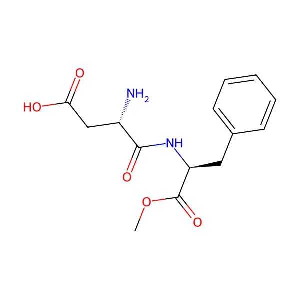 البنية الجزيئية لـأسبارتام — CAS 22839-47-0
