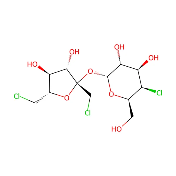 البنية الجزيئية لـسكرالوز — CAS 56038-13-2