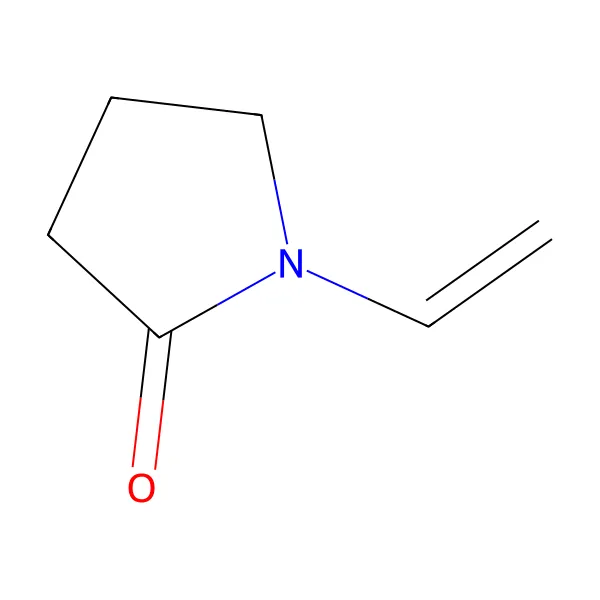 البنية الجزيئية لـبولي فينيل بيروليدون — CAS 9003-39-8