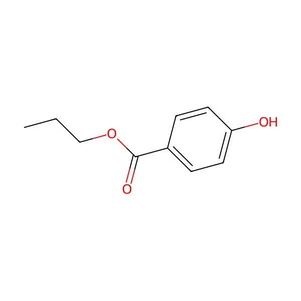 البنية الجزيئية لـبروبيل بارابين — CAS 94-13-3