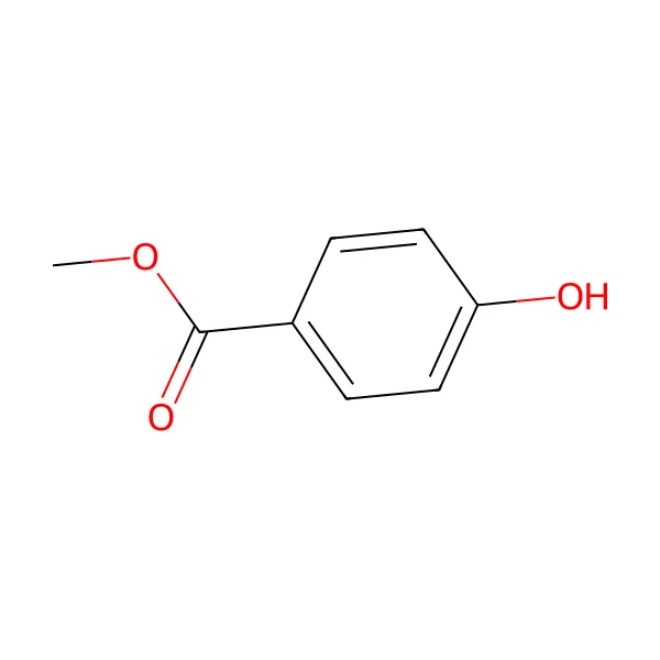 البنية الجزيئية لـميثيل بارابين — CAS 99-76-3